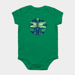 Ngreen Circle of the Dragonfly Baby Bodysuit